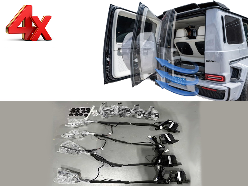 Door Lock Soft Closing Mechanism for 4 Doors Mercedes-Benz W463A W464 G-Class G500 G550 G63